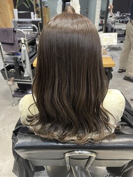 ネウィ 池袋(newi) オリーブグレージュカラー×ティアラトリートメント