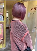 〈浅草 半個室〉スモーキーピンク/ハイライトカラー