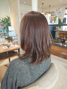 ルル カリス(lulu CHARIS) ラベンダーアッシュ×ミディアムレイヤー