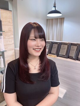 ハイル(KHAIR) 西田愛莉/デザインカラー/インナーカラー/レイヤー