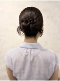 ヘアアレンジ/カチモリ/20代