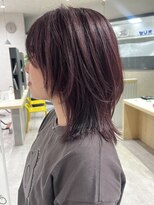 アテ(Ate)&nbsp;レイヤーカット×バイオレットカラー