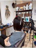 ストレートボブスタイル艶髪大人可愛い縮毛矯正20代30代40代50代
