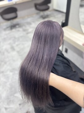 ホワイトラベンダー/ダブルカラー