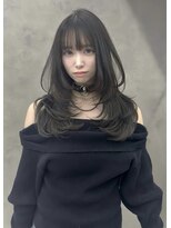 アイヴァン(AIVAN)&nbsp;トレンド感たっぷりハッシュレイヤー Il 【外川瑠己】