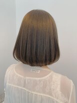 ウィステリアプラスワン 銀座一丁目(WISTERIA PLUS1)&nbsp;【WISTERIA】ナチュラルワンカールボブ20代30代アッシュベージュ