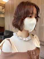 トップヘアーヒルズ 安城(TOP HAIR HILLS)&nbsp;パーマスタイル髪型20代30代40代前髪あり前髪無し面長丸顔