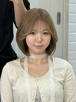 キャプチャー 橋本(Capture) タッセルカット/ミルクティーベージュ/ダブルカラー