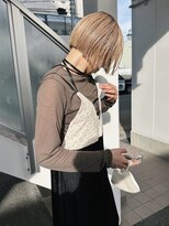 スティードアウェーク 立川北口店(Steed AWAYKE)&nbsp;tight BOB / otona high tone"light biege"【SteedAWAYKE/立川】