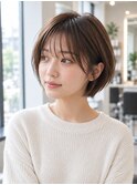 レイヤーボブ髪型20代30代40代50代前髪あり前髪なし面長丸顔越谷