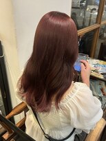 カシェル トウキョウ(Cashel Tokyo)&nbsp;ブリーチなしのピンクカラー
