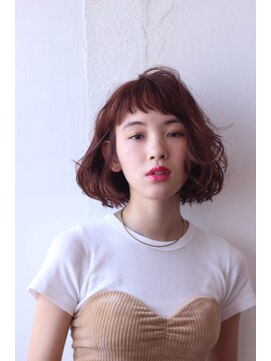 ブラウヘアアンドケア(care) 大人かわいいフェミニンボブ