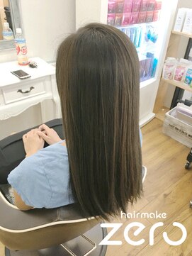 ヘアメイクゼロ 坂戸駅前店(hairmake zero) アデイクシーカラー　シルバー