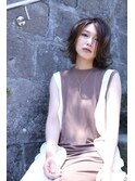 伸ばしかけも可愛い外ハネスイングスタイル