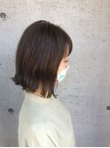 切りっぱなし×外はね