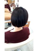 ナチュラルショートボブ