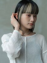 オースティン 登戸向ケ丘遊園(AUSTIN)&nbsp;大人かわいい前髪セシルカットココアブラウンフリンジウェーブ