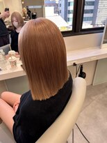 ベレーザ 渋谷(BELEZA)&nbsp;6423艶髪グレーベージュミルクティーアッシュハイトーンカラー