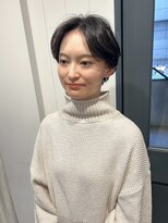 レトン 銀座(leton)&nbsp;ハンサムショート/似合わせカット/美髪/銀座/切りっぱなしボブ