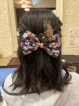 浪漫館 アールズコート(R's Court) 卒業式ヘアセット/竹嵜3.27