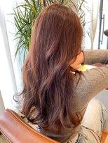 マーリャヘアー(mallia hair)&nbsp;レイヤースタイルレイヤーカットロングレイヤー小顔スタイル