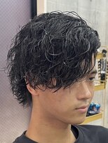 メイン(MENIN)&nbsp;ミディアムスパイラルパーマ【相模大野/メンズ/眉毛/町田】