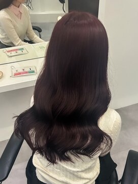 エトバイイオエ(et by ioe) 黒髪/ボブルフ/ネビージュ/小顔/ワンレン/髪質改善/グレージュ