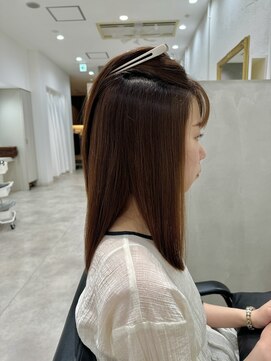 エマ(emma) ★しなやか酸性ストレート★ミディアムスタイル★