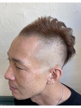 アクシス 津田沼(AXIS) フェードモヒカン　津田沼/メンズ/シェービンング