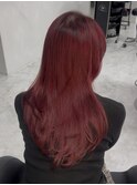 【ワンカールレイヤー/レッドブラウン】