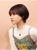 大人可愛いマッシュショート