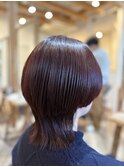 個性派マッシュウルフ×レッド