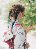 成人式/卒業式袴/七五三/ヘアメイク/ブライダル