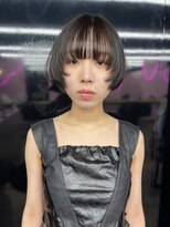 キジ(KIJI)&nbsp;レイヤーボブ/グレージュ