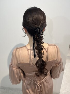 ディティカ ルーク(Dityca luk) ベロア×タイト編み下ろし【Shiraha】