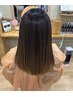 【梅雨対策クーポン】ケアストレート+似合わせカット+髪質改善Tr　￥20000
