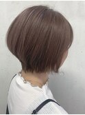 ◎大人女子必見◎艶ピンクふんわりボブ３０代４０代５０代