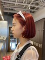 マッシュ チャヤマチ(MASHU chayamachi) 【ブリーチありの暖色カラー】パキッとはっきりした色になります