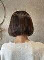 シーバイシオン(Sea by sion)&nbsp;ミニボブスタイル。夏は暑いのでスッキリしたい方オススメです。
