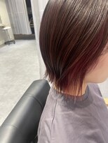 カナリーバイマカロア(CANARY by Makaloa)&nbsp;インナーカラー　レッドブラウン