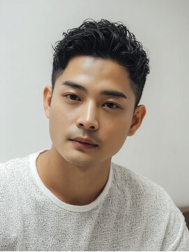 サロンリベルテ(salon Liberte) ツーブロックアップバングショート◎ビジネスでも好印象眉カット