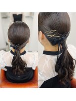 W’d BELL品川駅前店 ヘアセット/ヘアメイク/ヘアアレンジ/着付け専門店 ローポニー