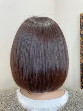 ファム 十日市店(femme) ナチュラルフェミニンボブ。