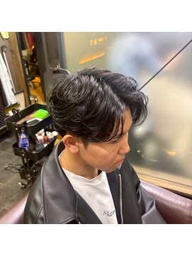 メンズジョイ 松江学園店(men’sjoy) パートスタイルニュアンスパーマ