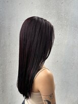 ヘアーララプラス(HAIR lala＋)&nbsp;#ロング＃ブリーチなし＃ボルドーカラー