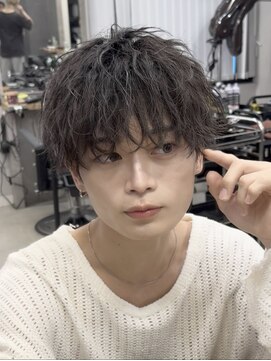 アイトーキョー 渋谷(AI TOKYO) ツイストシャドウパーマ×ショートマッシュ