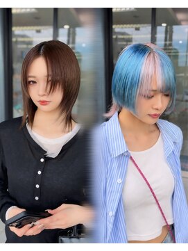 アフューズバイストゥー(Vfuse by StueW) 髪色による印象の違い^_^