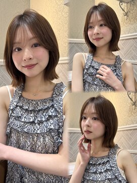 ロンド 銀座(Lond) ◆しなる◆ 髪質改善/大人ガーリー/ダークアッシュ/ボブ87