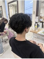 シルエット 美容室&nbsp;八戸　縦落ちツイスパ