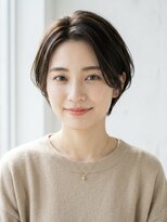 アイスバーグ(eyesburg) 大人ショートヘア20代30代40代ハンサムショートボブ前髪なし